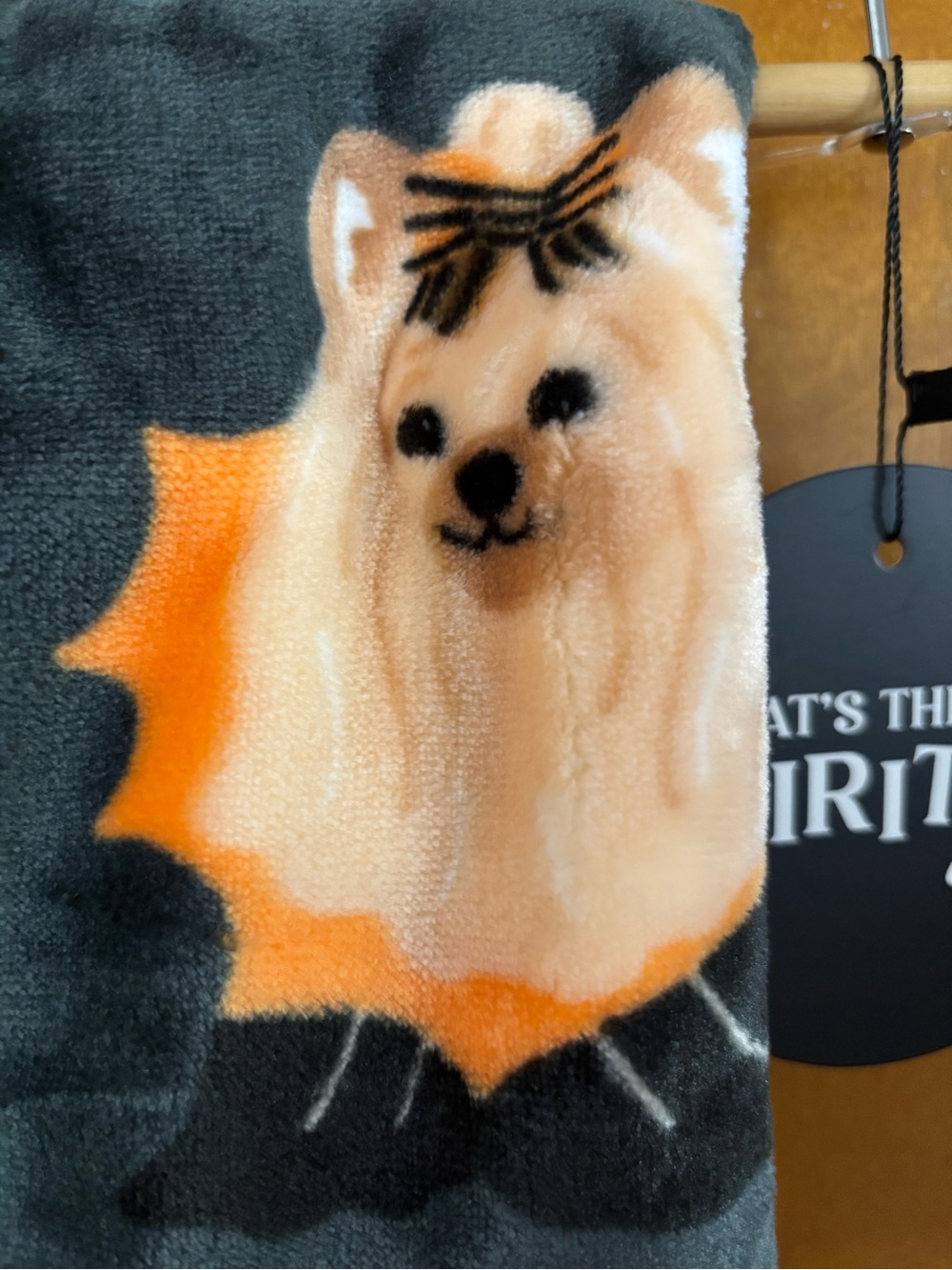 Halloween Throw Blanket.  New.  Dogs - Picture 4 of 5